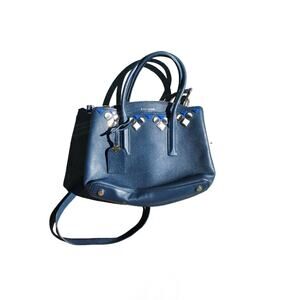 Kate Spade Blue Bedazzled Leather Bag